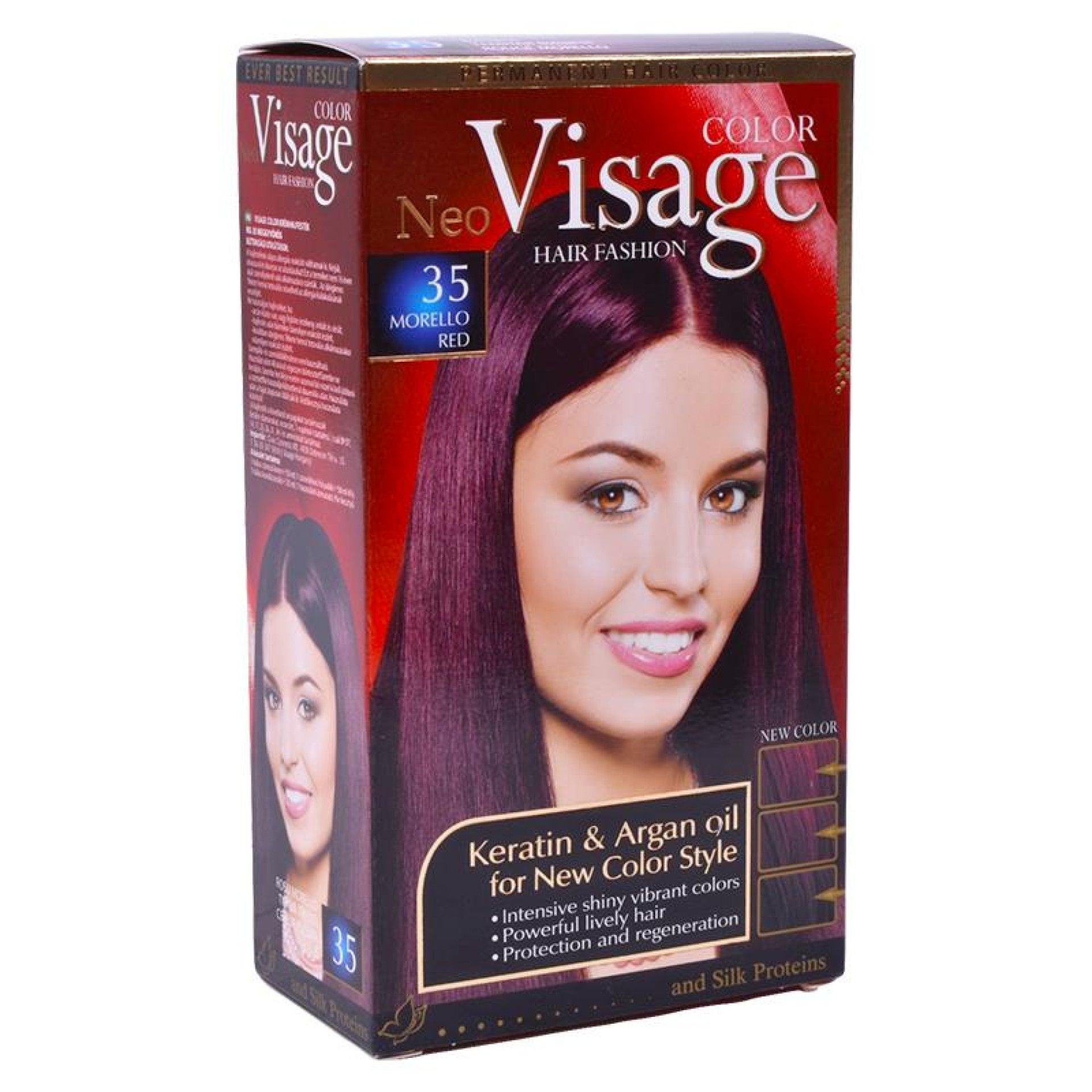 TINTA PERM KER CABELO VERMEL MOR TINTA PERM KER CABELO VERMEL MOR