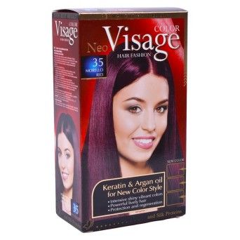 TINTA PERM KER CABELO VERMEL MOR