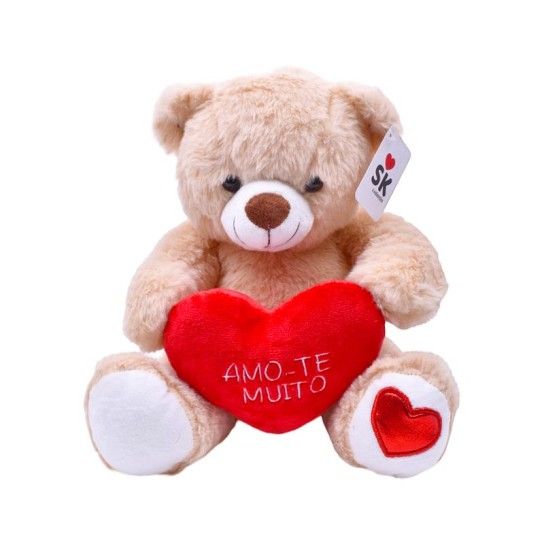 URSO PELUCHE BEIGE PA5530-25CM