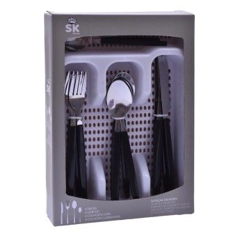 SET 16 TALHERES C/SUPORTE 420-03 CX12