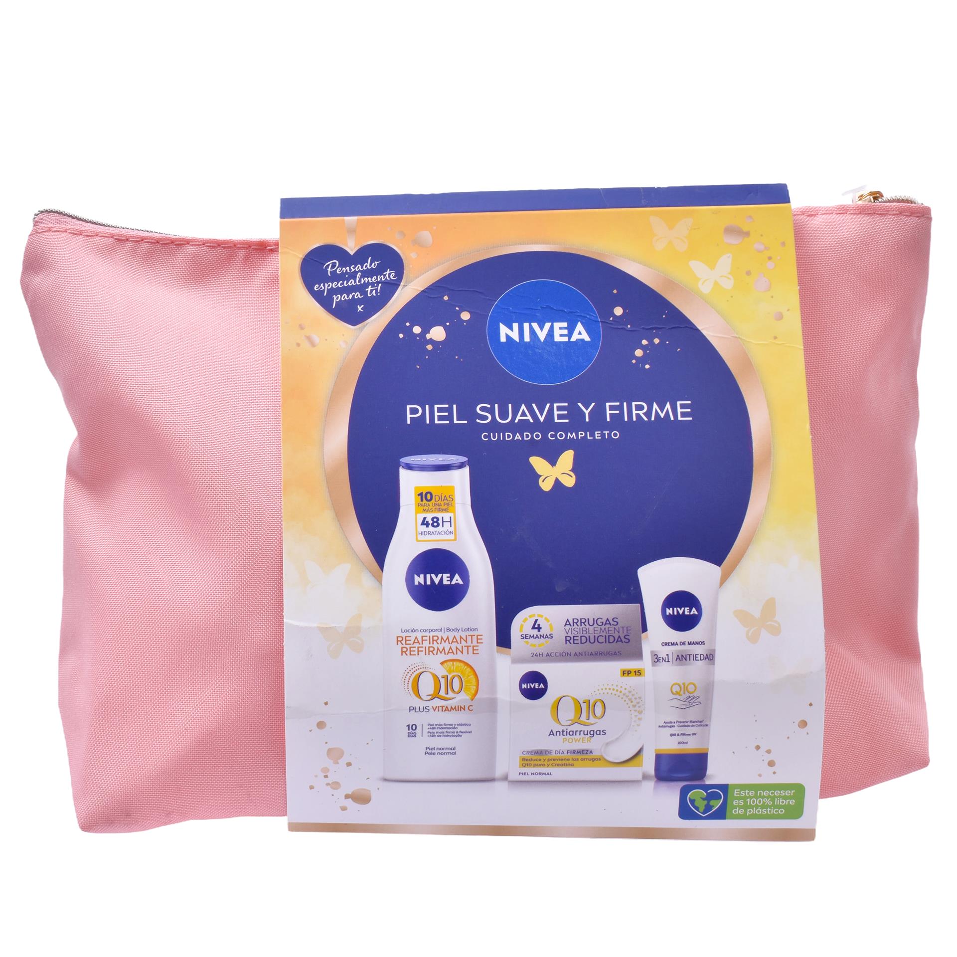 SET NIVEA PELE SUAVE/FIRME 3PCS+BOLSA SET NIVEA PELE SUAVE/FIRME 3PCS+BOLSA