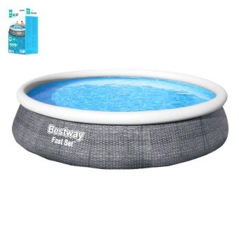 PISCINA +BOMBA FILTRAAO 3.96X84CM 57376