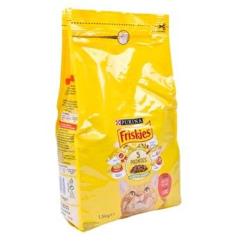 FRISKIES SECO VACA/VERD1.5KG