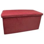 BANCO VELUDO VRM 76X38X38 2496-100-01N CX6 BANCO VELUDO VRM 76X38X38 2496-100-01N CX6
