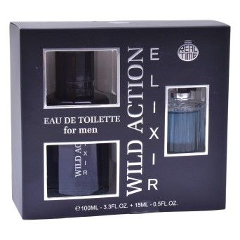 WILD ACTION EDT 100ML+15ML