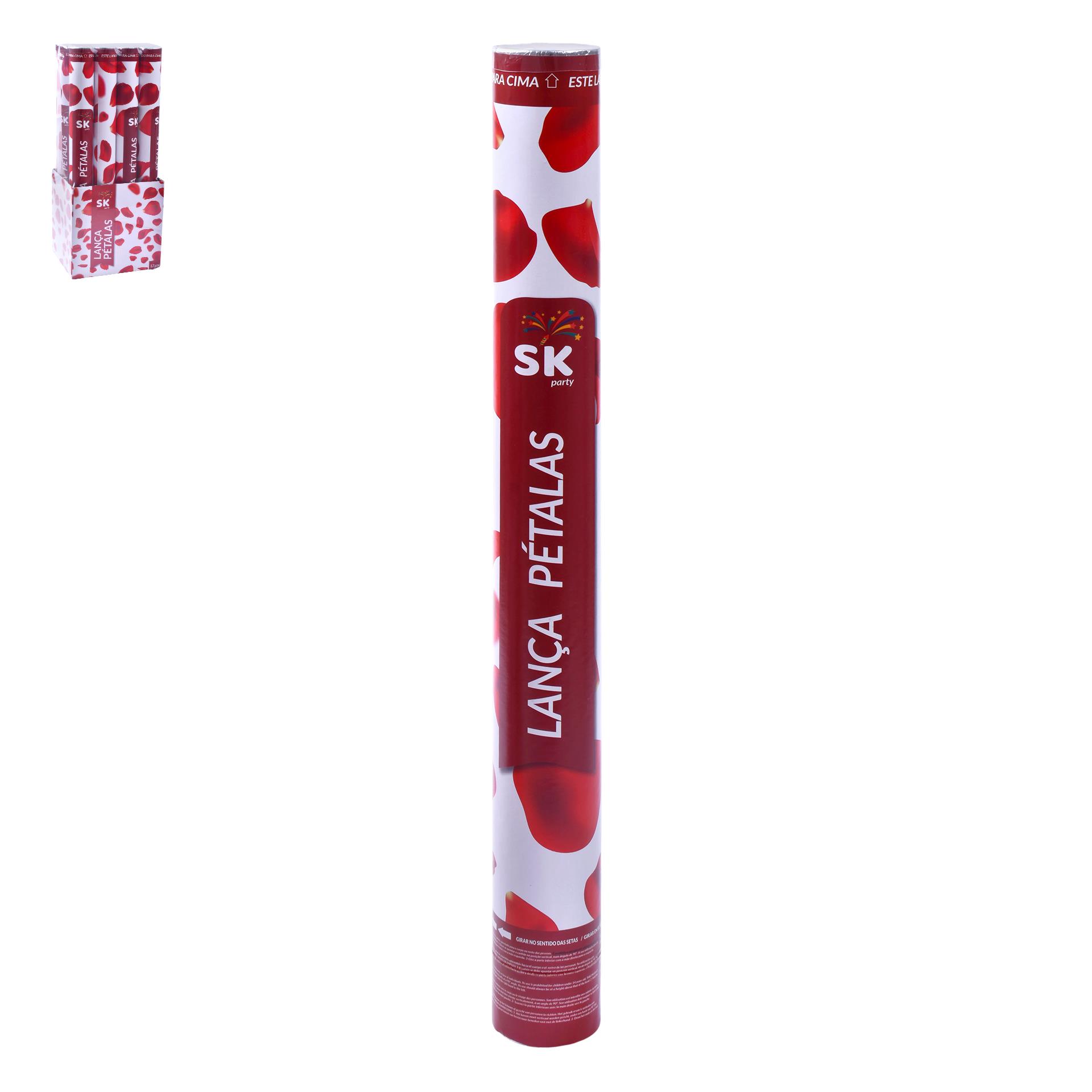 TUBO CONFETIS PETALAS 50CM 202842-50 TUBO CONFETIS PETALAS 50CM 202842-50