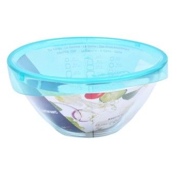 SALADEIRA C/ TAMPA LUMINARC 23CM