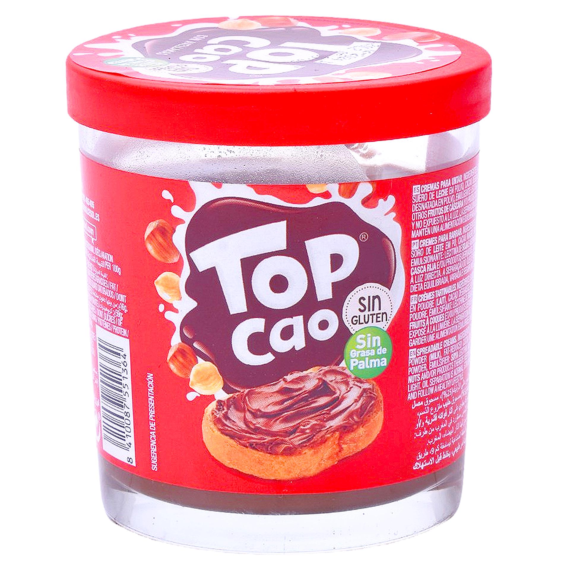 TOP CAO CHOCOLATE C/AVELAS 210GRS.