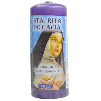 VELA SANTA RITA DE CCIA 12 X4,5CM