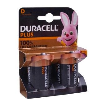 PILHAS DURACELL PLUS LR20X10