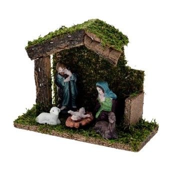 PRESEPIO C/ CABANA 15X6X12CM 3095227