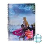 CADERNO ESPIRAL A5 80F QUADR WATERSPORT CADERNO ESPIRAL A5 80F QUADR WATERSPORT