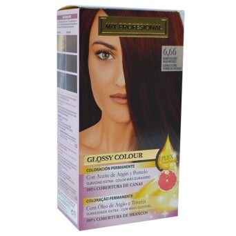 TINTA CABELO GLOSSY COLOUR 6.66