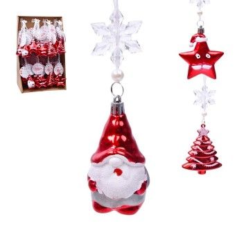 PENDURANTE NATAL GNOMO C/NEVE VRM