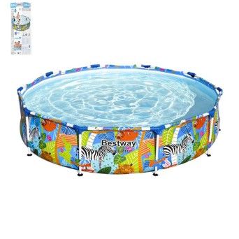 PISCINA INSUFLAVEL ANIMAIS 305X66CM