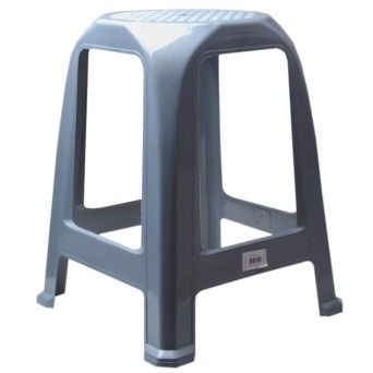 BANCO MULTIUSOS 26X26X47CM CINZA