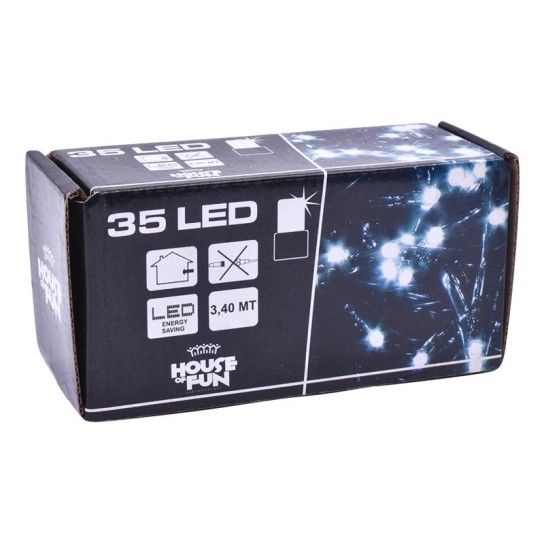 SERIE NATAL 35 LED BRANCA