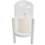 CUPULA VIDRO C/ VELA LED 56032 CUPULA VIDRO C/ VELA LED 56032