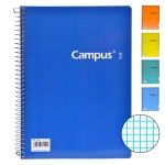 CADERNO CAMPUS A5 QUADR 60GR ESPIRAL