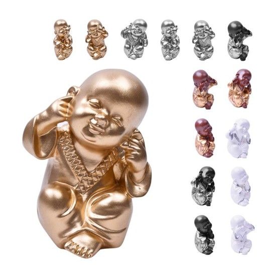 DECORAÇAO BUDA 3 SENTIDOS PEQ DECORAÇAO BUDA 3 SENTIDOS PEQ