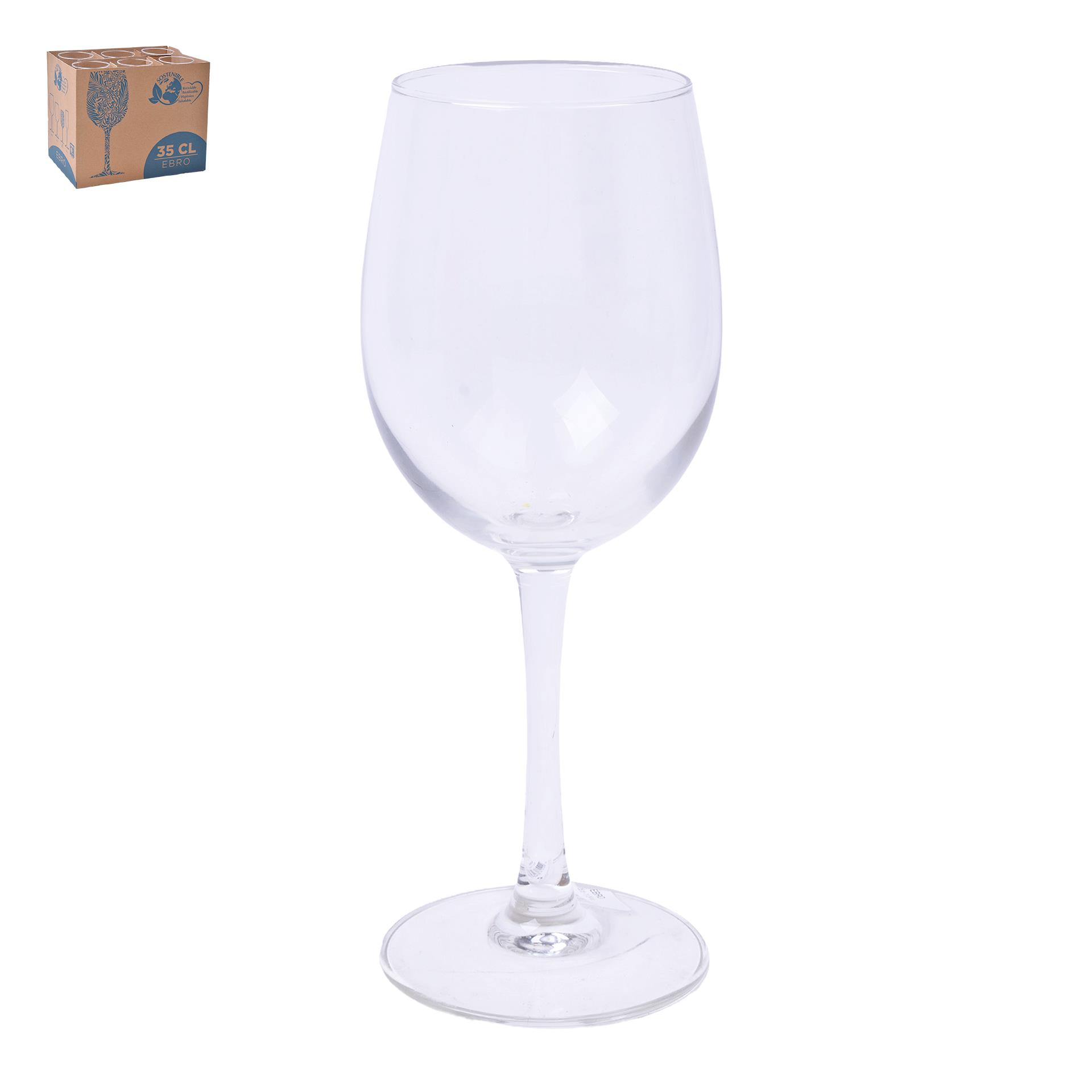 CONJ. 6 COPOS EBRO 35CL CONJ. 6 COPOS EBRO 35CL