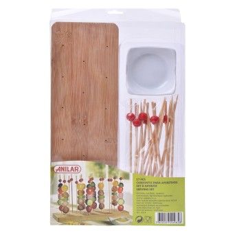 CONJ. APERITIVOS 17PCS