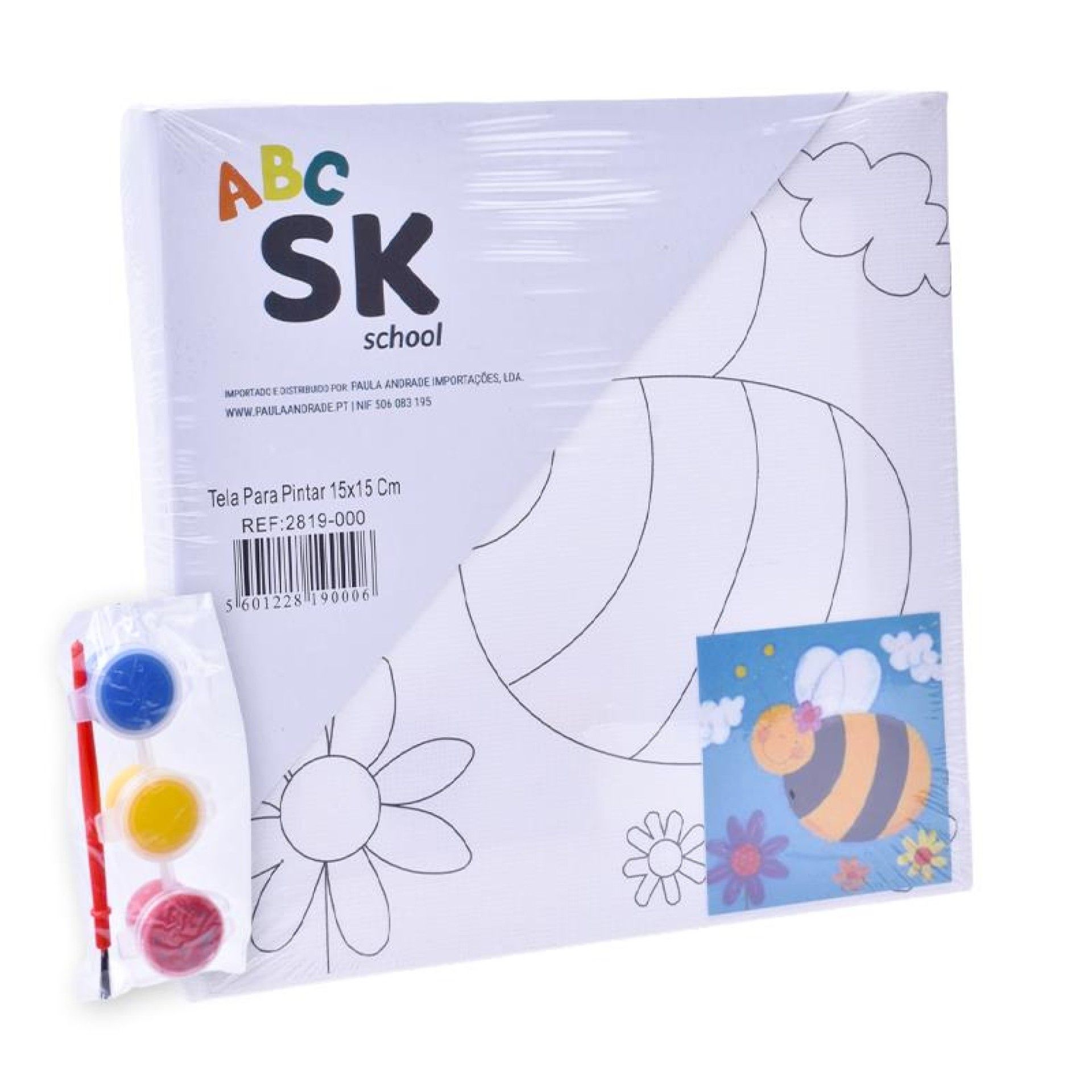 TELA P/PINTAR 15X15CM 2819-000 CX240 TELA P/PINTAR 15X15CM 2819-000 CX240