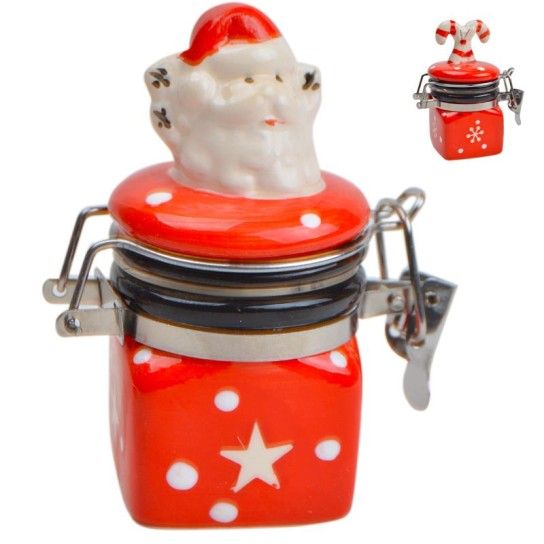 FRASCO PORC. QUAD.  9,5CM