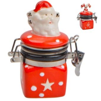 FRASCO PORC. QUAD.  9,5CM