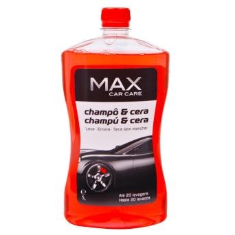 MAX CHAMPOO + CERA AUTO 1LT.