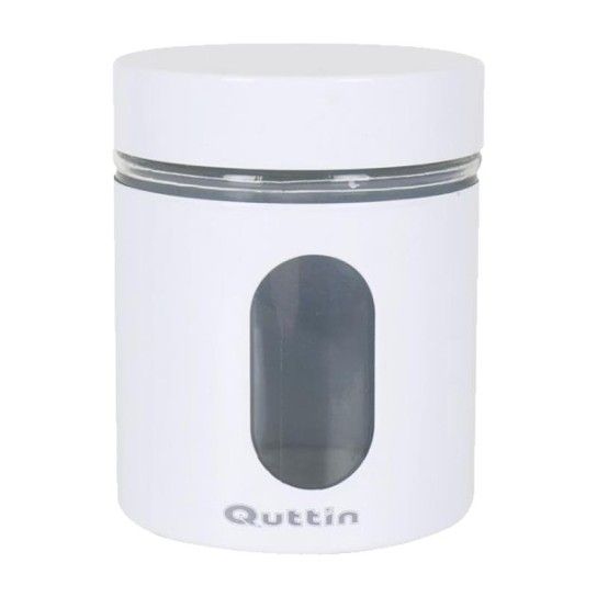FRASCO VIDRO/METAL QUTTIN 700ML