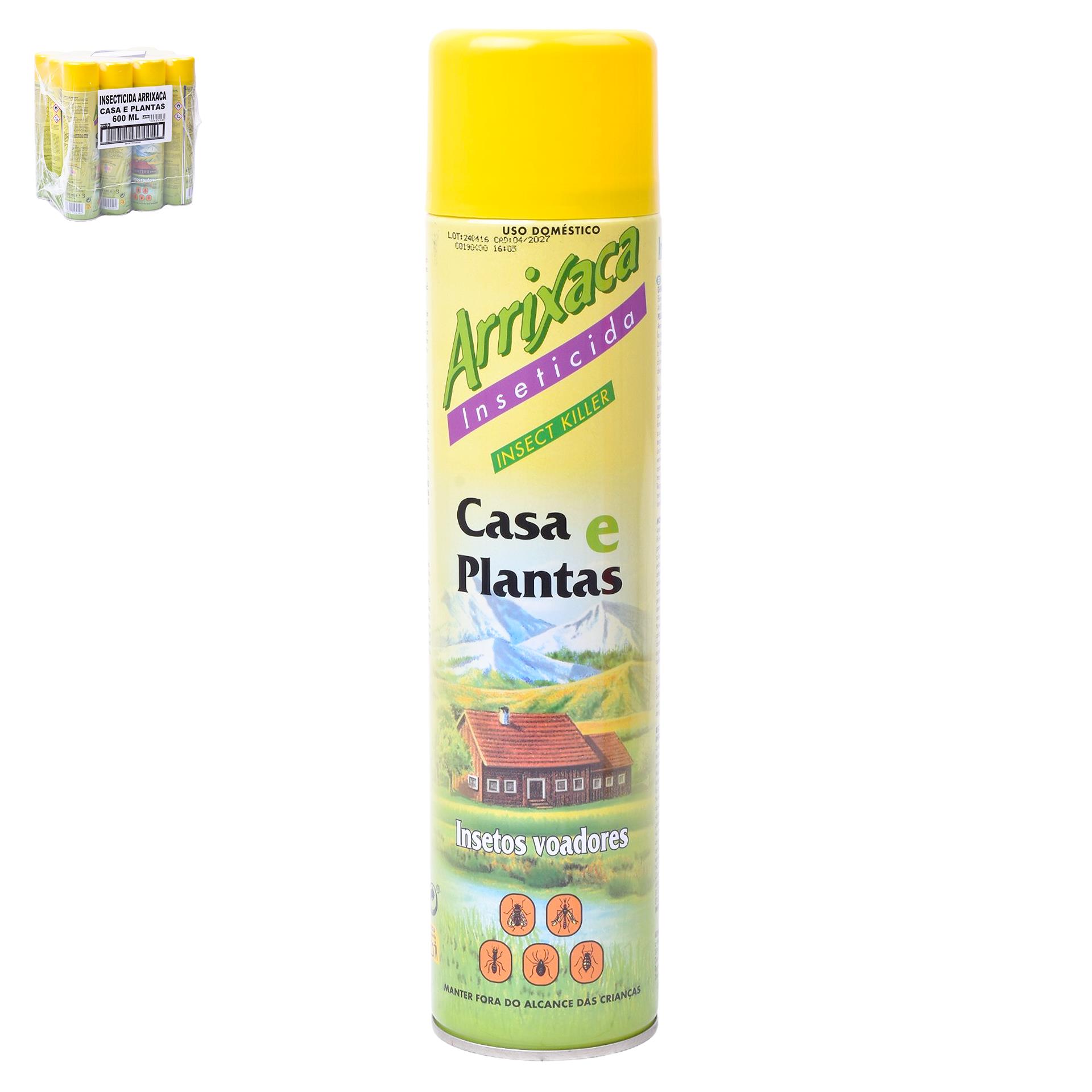 INSETICIDA ARRIXACA CASA E PLANTAS 600ML INSETICIDA ARRIXACA CASA E PLANTAS 600ML