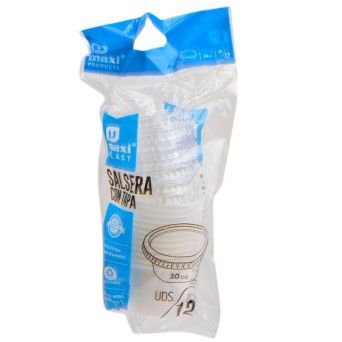 MOLHEIRA PLAST C/TAMPA 30CC 12UN