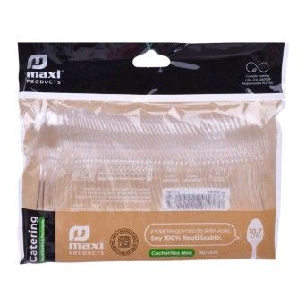 COLHER SOBR DESC 10.7CM 50UN 1804R