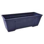 FLOREIRA C/SUPORTE 50CM CINZA CX32