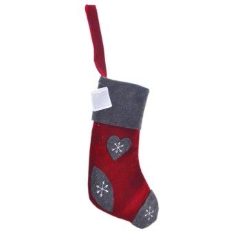 BOTA NATAL FELTRO 16X43CM AC-11094