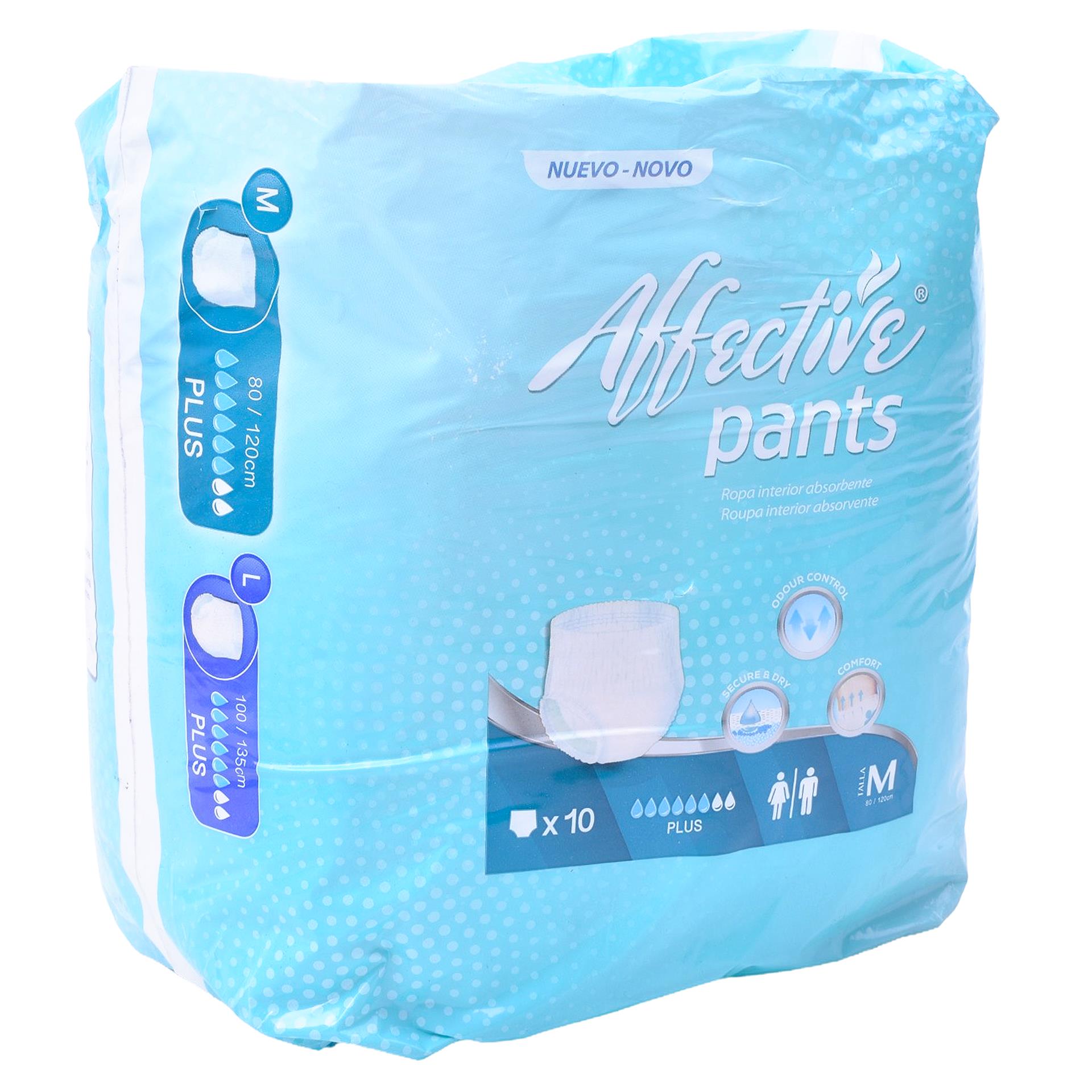 CUECA ABSORV. EFFECTIVE PANTS TAM. M 10 CUECA ABSORV. EFFECTIVE PANTS TAM. M 10