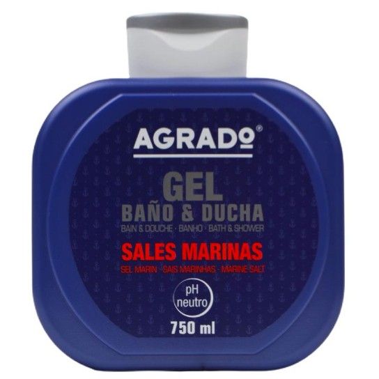 GEL BANHO AGRADO 750MLSAIS MARINHOS
