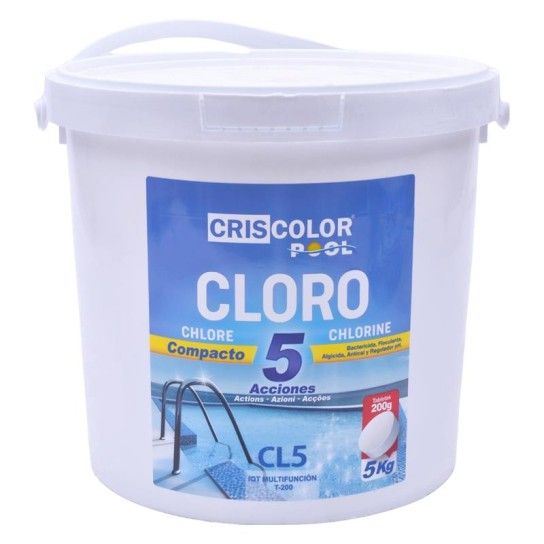CLORO PASTILHAS 5KG 5 AOES