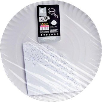 BANDEJA PAPEL P/ BOLOS 35CM 3007 CX72