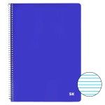 CADERNO CAPA AZUL A4 PAUTADO 953-06CX24