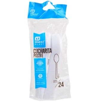 PLASTICO COLHER S/ MESA 24UNI