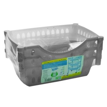 CARRO MULTIUSOS PLASTICO CINZ. 66185 CX8