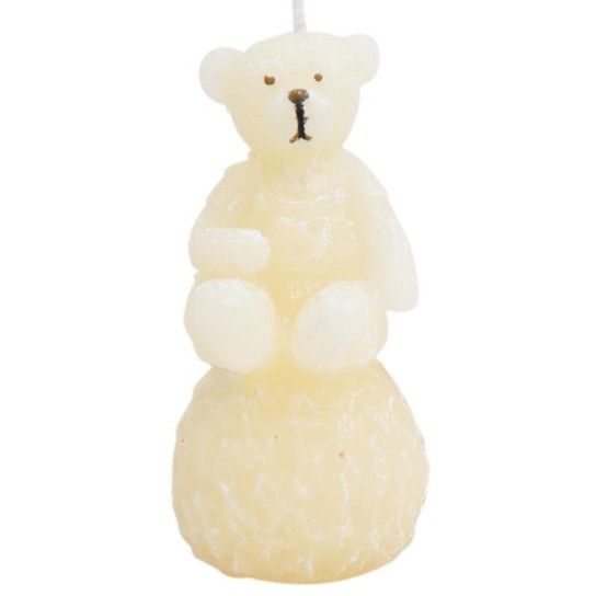 VELA URSO NATAL 11CM