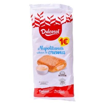 NAPOLITANAS CREME 4UN 160GR