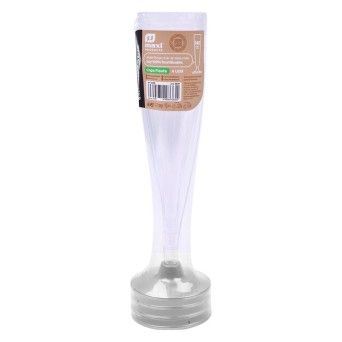 COPO CHAMPAGNE FLAUTA PRATA 140CC REU 4U