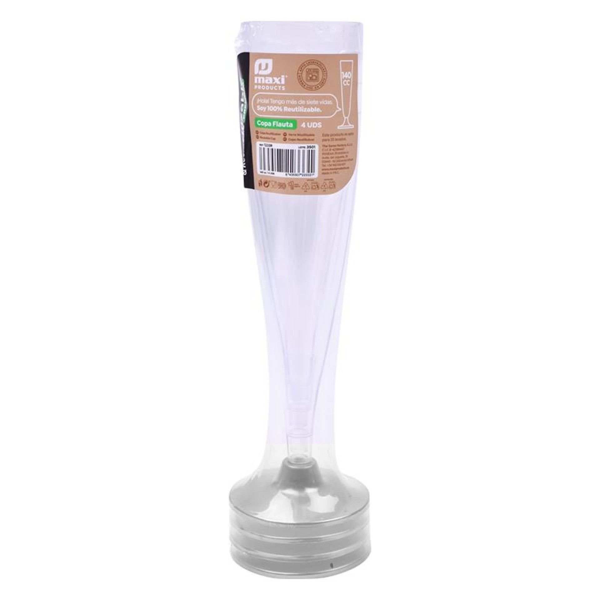 COPO CHAMPAGNE FLAUTA PRATA 140CC REU 4U COPO CHAMPAGNE FLAUTA PRATA 140CC REU 4U