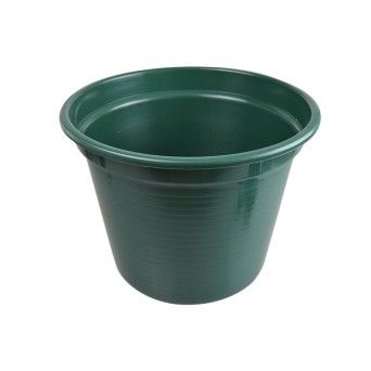 PLASTICO VASO VERDE 31CM
