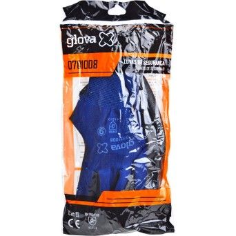 LUVA NYLON NITRILO GLOVA