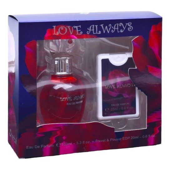 LOVE ALWAYS  PERFUME ELA 100ML+20ML